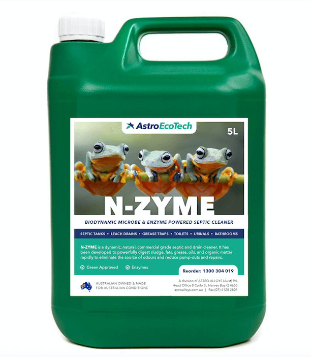 Enzyme & Microbe Liquid Septic Tank and Drain Cleaner